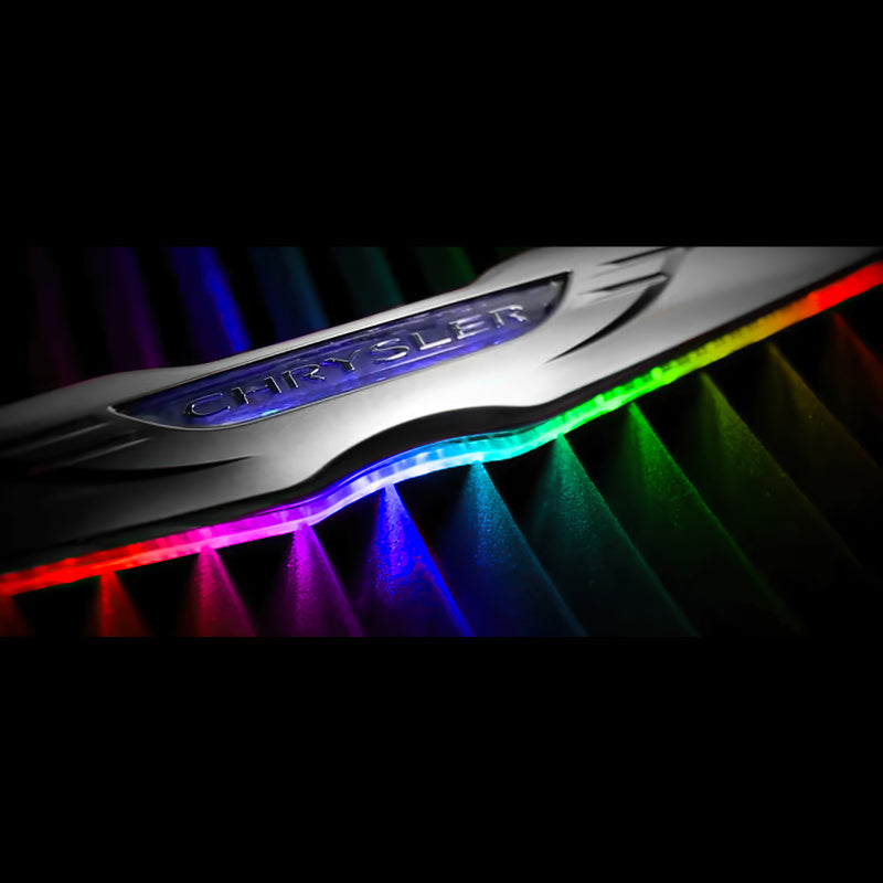 Aile élégante illuminée à LED Oracle Chrysler - RGB ColorSHIFT VOIR LA GARANTIE