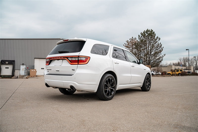 Corsa 11-23 Dodge Durango Xtreme 2,5 pouces Cat-Back double sortie arrière avec embouts PVD noirs simples de 4,5 pouces