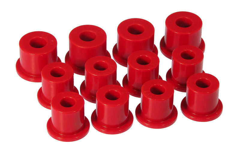 Bagues de ressort et de manille Prothane 80-86 pour Nissan 720 2/4 roues motrices - Rouge