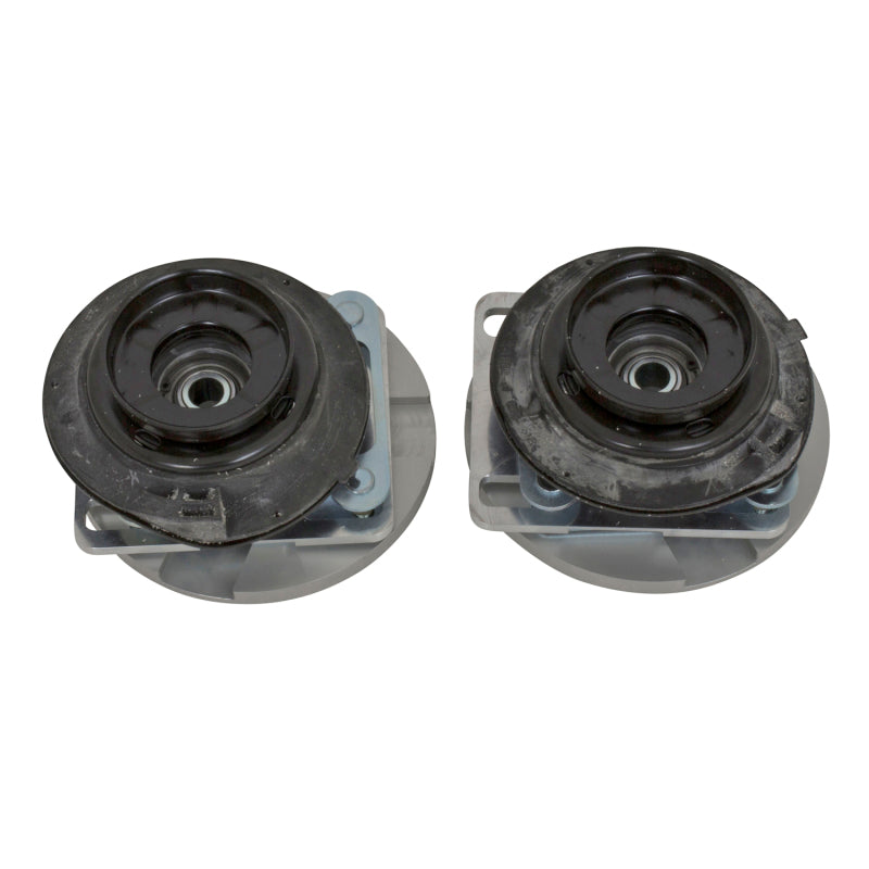 Kit de plaque de carrossage pour Mustang BBK 05-14 - Finition anodisée argent