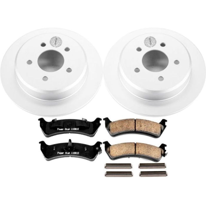 Kit de freins Power Stop 01-02 Ford Explorer Sport arrière Z17 Evolution Geomet avec revêtement