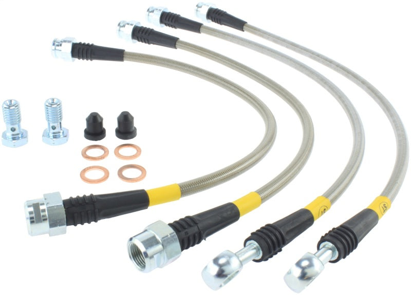 Kit de conduites de frein arrière en acier inoxydable StopTech 07-13 Chevy Suburban/GMC Yukon XL