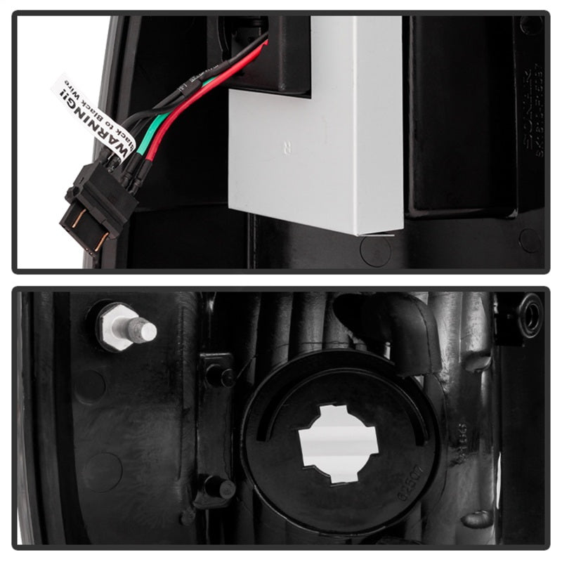 Feux arrière à LED Spyder Ford Super Duty 08-15 Fumés ALT-YD-FS07-LED-SM