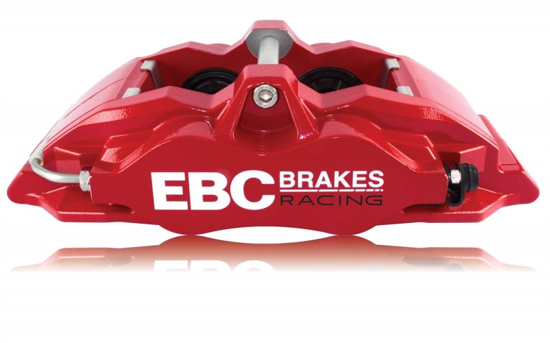 EBC Racing 05-11 Ford Focus ST (Mk2) Front Right Apollo-4 Red Caliper