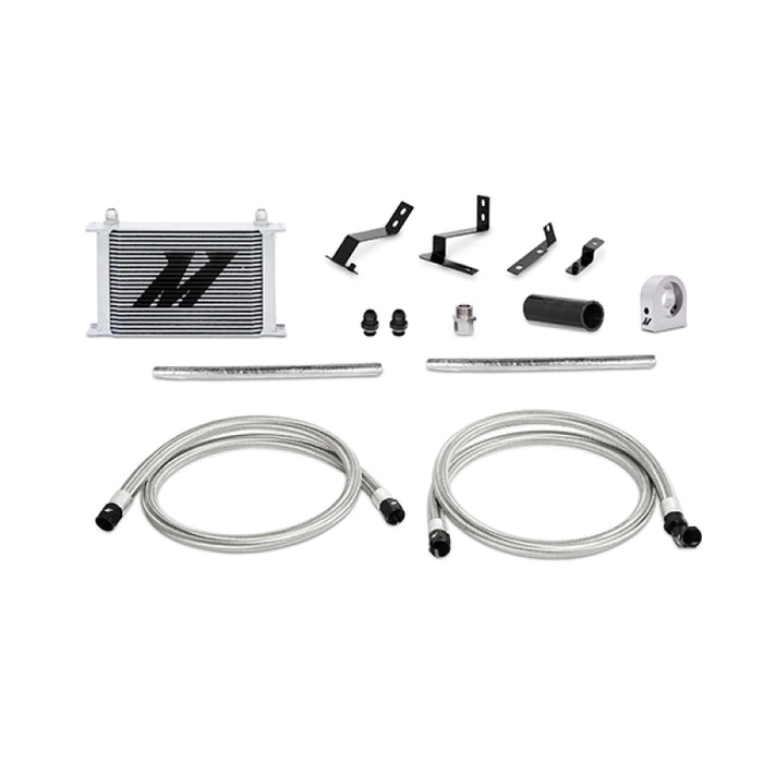 Kit de refroidisseur d'huile Mishimoto 16+ Chevrolet Camaro LT 2.0 - Argent