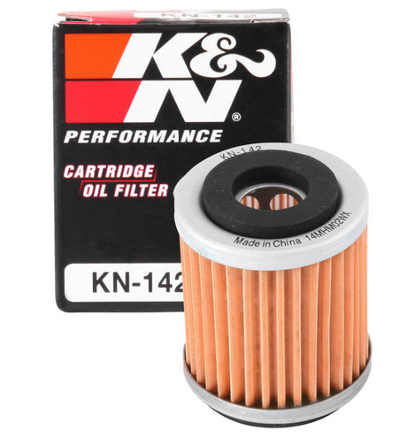 Filtre à huile K&amp;N Yamaha 1,5 po de diamètre extérieur x 1,844 po de hauteur