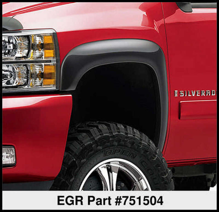 Élargisseurs d'ailes robustes EGR 07-13 pour Chev Silverado 6-8 pieds - Ensemble (751504)