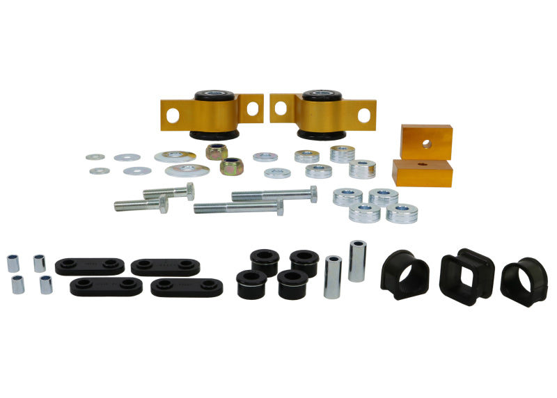 Kit d'accessoires essentiels pour véhicule avant Whiteline 10/2000-9/2002 Subaru Impreza GD Sedan/GG Wagon