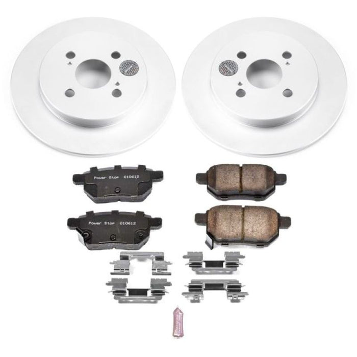 Kit de freins arrière Power Stop 12-18 Toyota Yaris Z17 Evolution Geomet avec revêtement