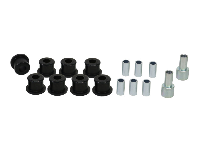 Kit de bagues de bras de suspension intérieur et extérieur arrière Whiteline Plus 10/89-8/94 Mazda 323 BG Astina / Familia