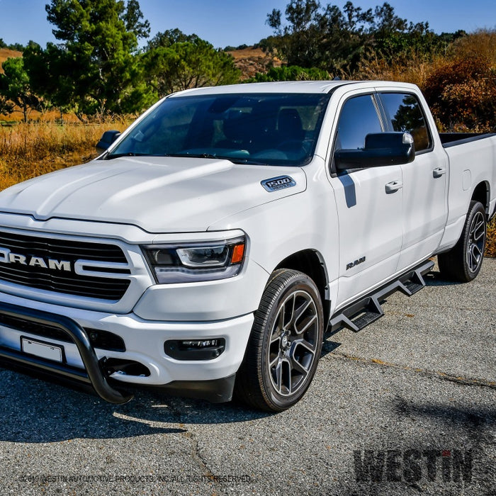 Marchepieds Westin/HDX 2019 Ram 1500 Crew Cab Drop Nerf - Noir texturé