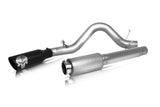 Échappement simple Cat-Back de la série Patriot Skull de 6,2 L de 4 po pour GMC Sierra 1500 LSLT de 14 à 18 de Gibson - Acier inoxydable