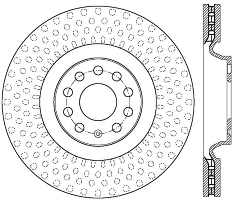 Disque de frein sport fendu StopTech