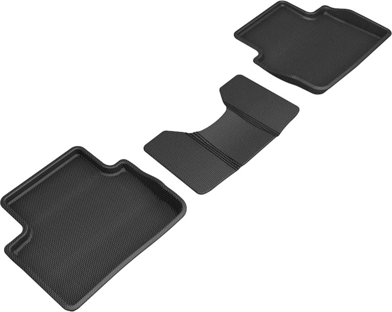 Tapis de sol 3D MAXpider 19-21 pour Mazda 3 / CX-30 Kagu 2e rangée - Noir