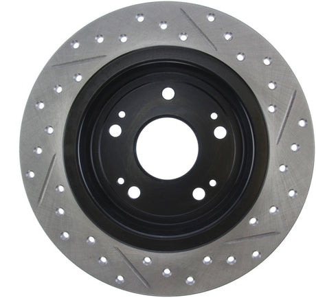 Rotor arrière droit fendu et percé StopTech pour Acura TSX 09-10 / Honda Accord Coupé 08-10 / Berline 05-10