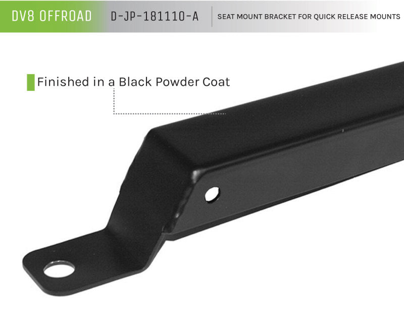 Kit de support de montage au sol pour extincteur/lampe de poche DV8 Offroad 2007-2018