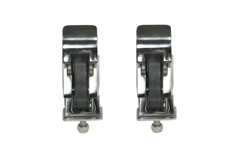 Ensemble de loquets de capot en acier inoxydable pour Jeep Wrangler TJ 97-06 Rugged Ridge