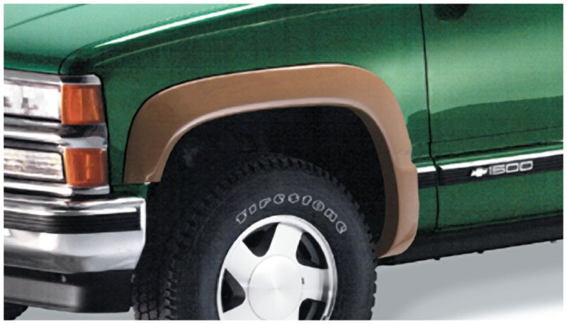 Bushwacker 88-99 Chevy C1500 Extend-A-Fender Style Flares 2pc Couvre les trous d'évasement OEM - Noir