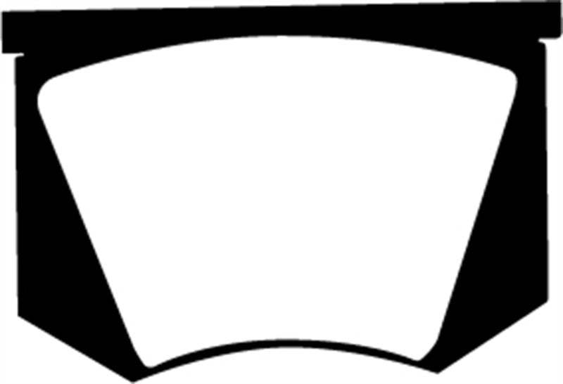 Plaquettes de frein arrière EBC 64-66 Ac Cobra 7.0 Redstuff