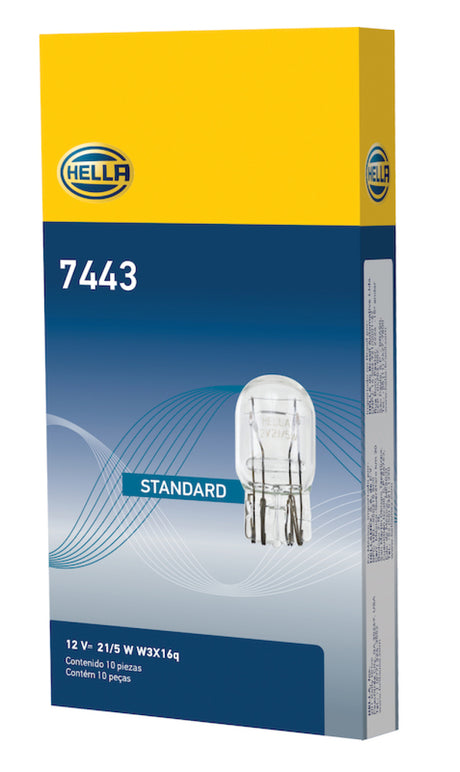 Ampoule Hella 7443 12V 21/5W W3X16q T6.5
