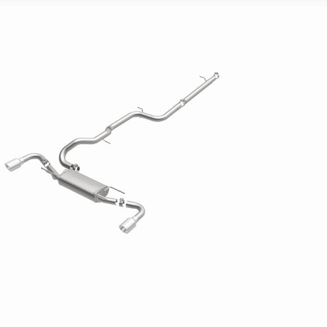 Échappement hautes performances MagnaFlow 10-12 Mazda 3 L4 2,5 L à hayon avec sortie arrière divisée en acier inoxydable
