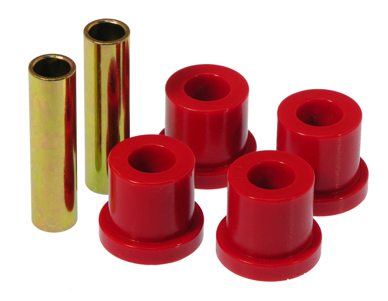 Bagues de manille de cadre arrière Prothane 81-87 GM 1 3/8 po de diamètre extérieur - Rouge