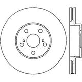 StopTech Power Slot 00-05 Celica GTS/ 01-05 GT/ 05-09 Scion tC CRYO Front Right Rotor