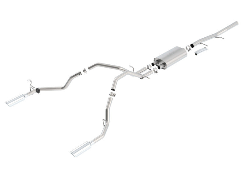 Échappement Catback Borla 09-11 Chevrolet Silverado / 09-11 GMC Sierra S-Type SS