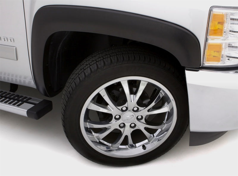 Lund 16-17 Chevy Silverado 1500 SX-Sport Style Smooth Elite Series Fender Flares - Black (2 Pc.)