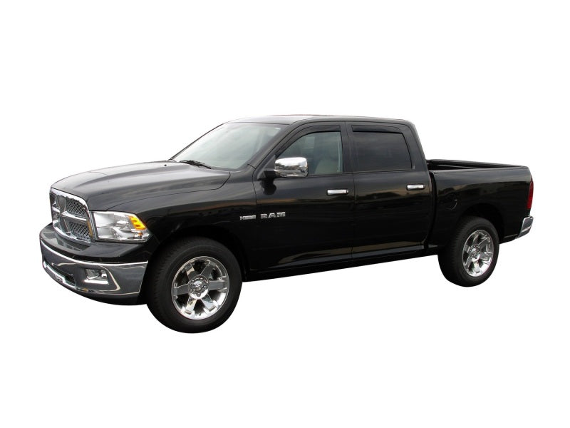 Déflecteurs de vent à profil bas AVS 09-18 Dodge RAM 1500 Quad Cab Ventvisor 4 pièces - Fumé