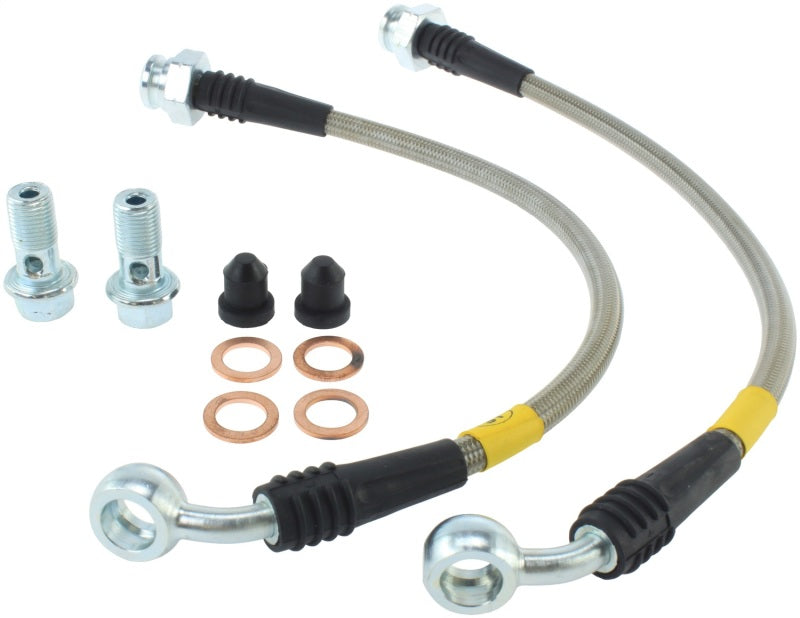 Conduites de frein arrière en acier inoxydable StopTech 05-13 Nissan Murano