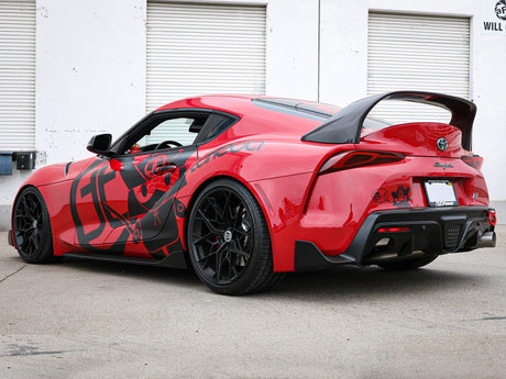 aFe POWER Takeda 2020 Toyota Supra L6-3.0L (t) 3,5 pouces 304 SS CB échappement embout finition brossée 4 pouces