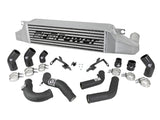 Ensemble de refroidisseur intermédiaire aFe BladeRunner GT Series avec tubes noirs 17-18 Fiat 124 Spider I4-1,4 L (t)