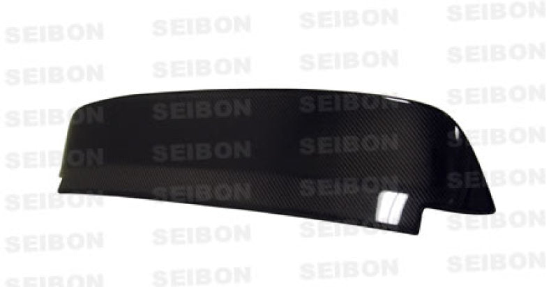 Aileron arrière en fibre de carbone Seibon 92-95 Honda Civic HB SP avec LED