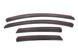 Déflecteurs de vitres avant et arrière AVS 12-18 Ford Focus Ventvisor 4 pièces - Fumé