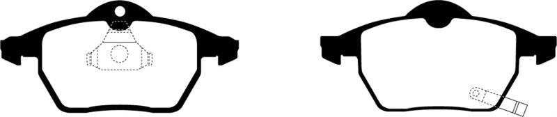 Plaquettes de frein avant EBC 99-02 Saab 9-3 2.0 Turbo Yellowstuff