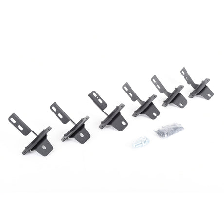 Supports Go Rhino 2021+ pour marchepieds RB Ford Bronco Noir texturé