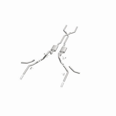 MagnaFlow 65-68 Chevy Impala All V8 Options de sortie multiples Crossmember-Back Perf Exhaust
