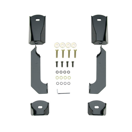 Marchepieds ovales Nerf Platinum 4 pour Chevrolet Silverado 1500 Dbl Cab (montage sur carrosserie) Westin 2014-2018 - SS