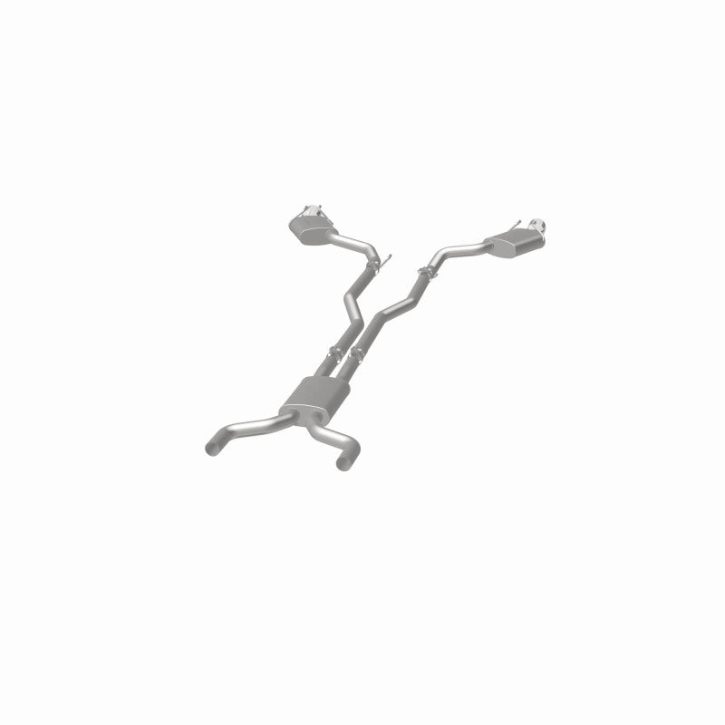 Échappement hautes performances MagnaFlow 10-11 Camaro 6,2 L V8 2,5 pouces Street Series en acier inoxydable Cat Back