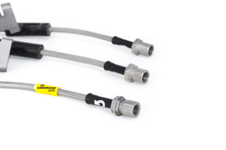 Conduites de frein SS Goodridge 08-13 Chevrolet Silverado (avec tambour arrière sans contrôle de freinage actif)