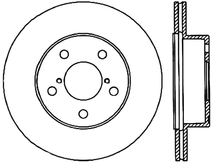 Disque de frein sport percé StopTech