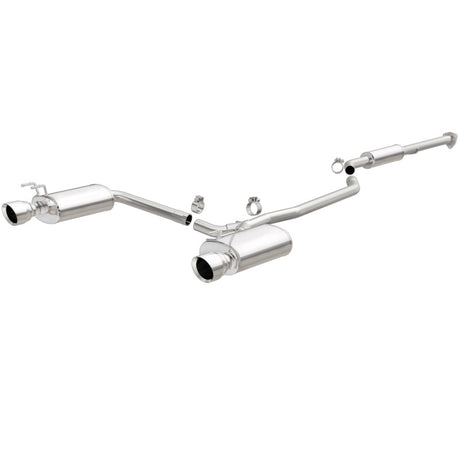 Système MagnaFlow C/B 2015 Honda Accord 3,5 L V6 2,5 po SS double division arrière poli 4,5 Tip