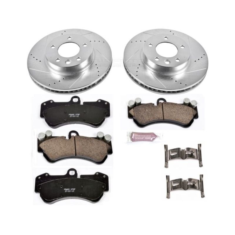 Kit de freins sport Power Stop 04-06 Porsche Cayenne Z23 Evolution avant