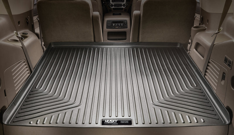 Tapis de coffre arrière noir Husky Liners 2012 pour Mercedes ML350 WeatherBeater (derrière le 2e siège)