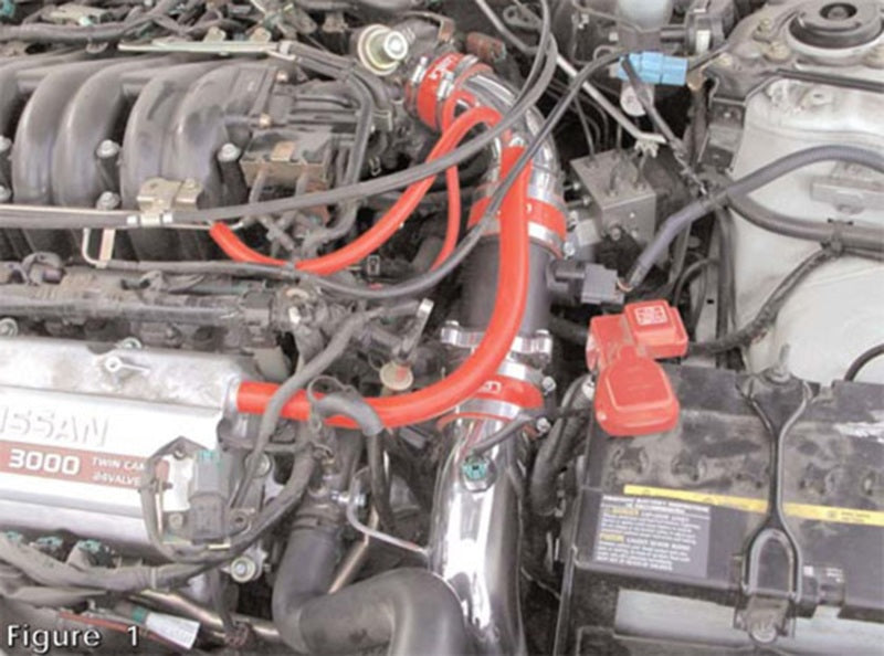 Prise d'air froid noire Injen 00-01 Maxima V6 3.0L **COMMANDE SPÉCIALE**