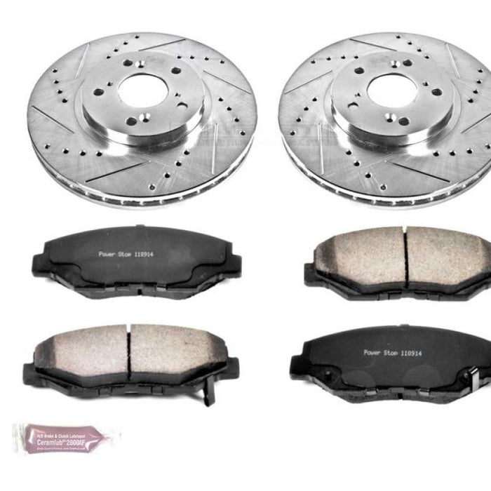 Power Stop 03-08 Honda Pilot Front Z36 Truck & Tow Brake Kit