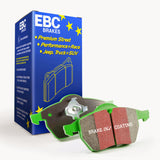 Plaquettes de frein arrière EBC Greenstuff pour Jaguar F-Pace 2.0L TD (180) 2016+