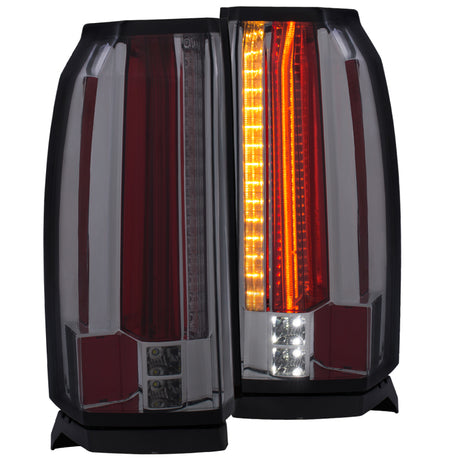 Feux arrière à LED ANZO 2015-2017 GMC Yukon/Yukon XL Fumés