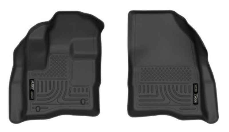 Revêtements de sol avant Husky Liners 10-19 Ford Taurus / 09-16 Lincoln MKS X-act Contour Series - Noir